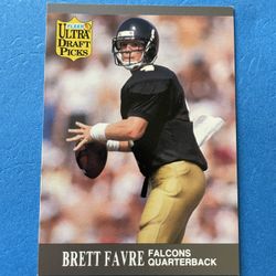 1991 Fleer Ultra Brett Favre Rookie Card