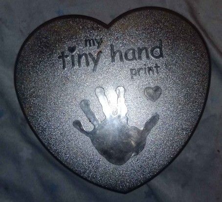 Tiny Handprint Mold And Mix