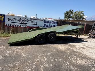20x8.5 power tilt trailer 14k