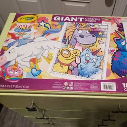 Beads (melts with iron) and Crayola Poster for Coloring