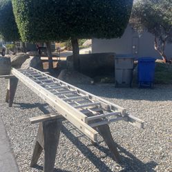 24' Extension Ladder 300lb+ Weight Limit