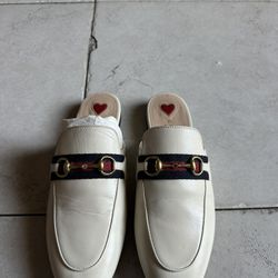Gucci Women’s Princetown Leather Mules