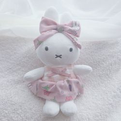 Set of 3 rare changing dress Miffy handmade plush keychain kids toy gift outfits