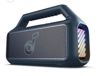 Soundcore Boom 2 By Anker, Outdoor Speaker, 80W, Subwoofer, 24H Playtime, IPX7 Waterproof, Floatable, RGB Lights