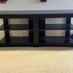 Wood TV STAND - 3 levels 53x15x21”