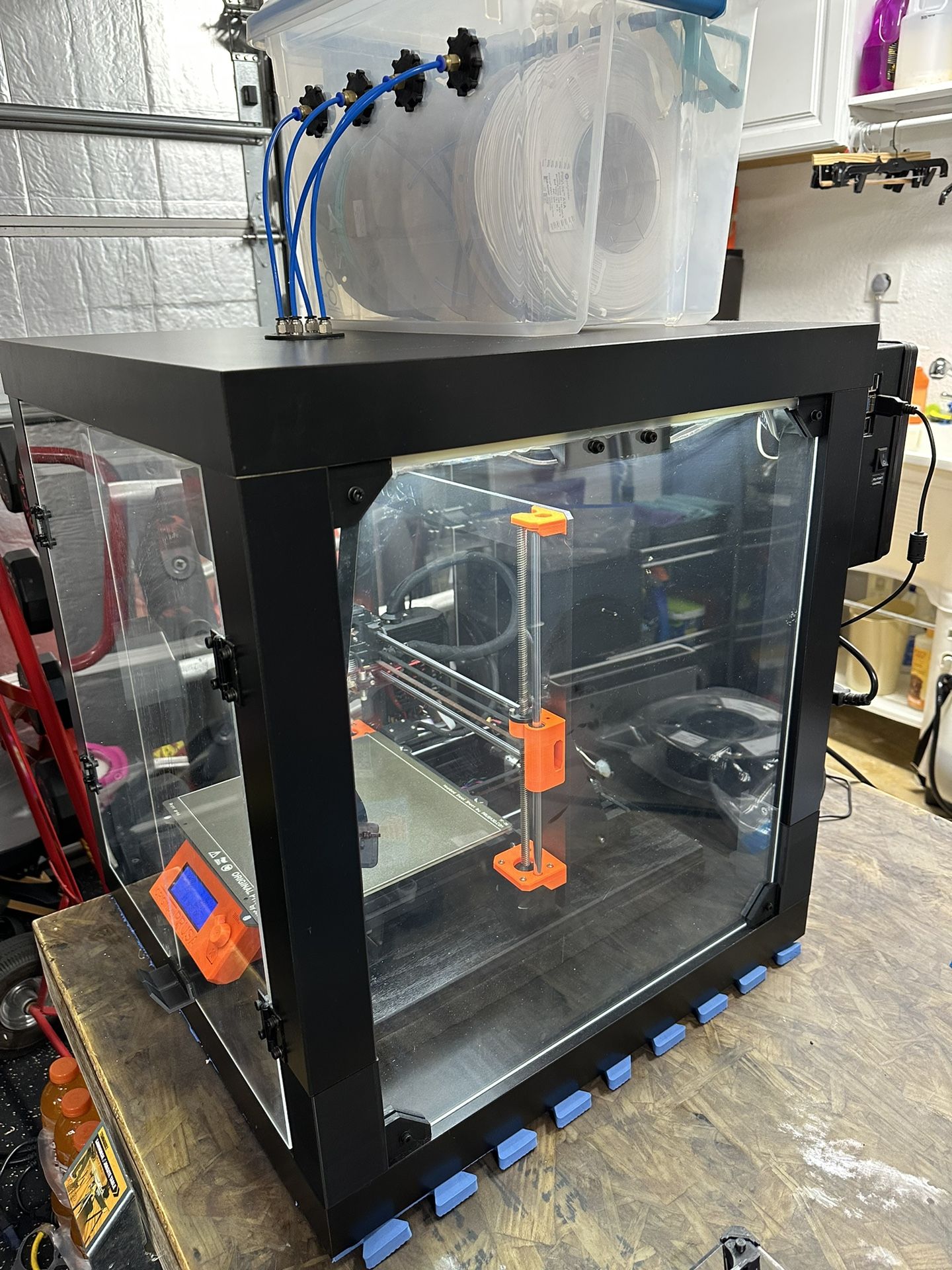 Prusa MK3S 3D Printer with Enclosure for Sale in Hollywood, FL - OfferUp