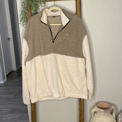 Sherpa Style Quarter Zip