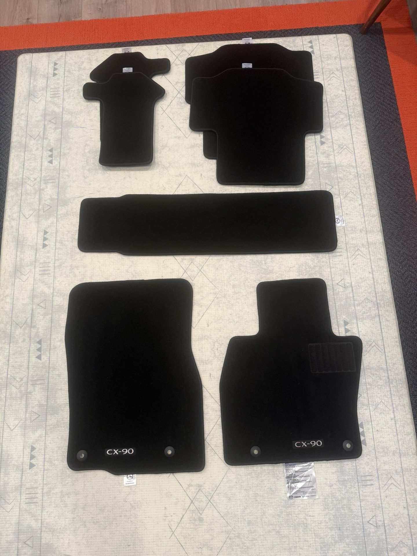 Mazda CX90 (7) Row Floor Mats
