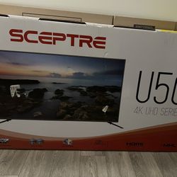 Sceptre 50" Class 4K UHD LED TV
