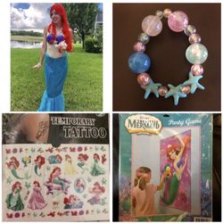 Mermaid and Tinker Bell Costumes for Parties 