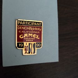 1990 California Camel Grand Prix Participant Pin