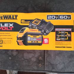 DeWalt Flex Volt 6 Amp With Charger Selling For $125 All Brand New Never Been Opened