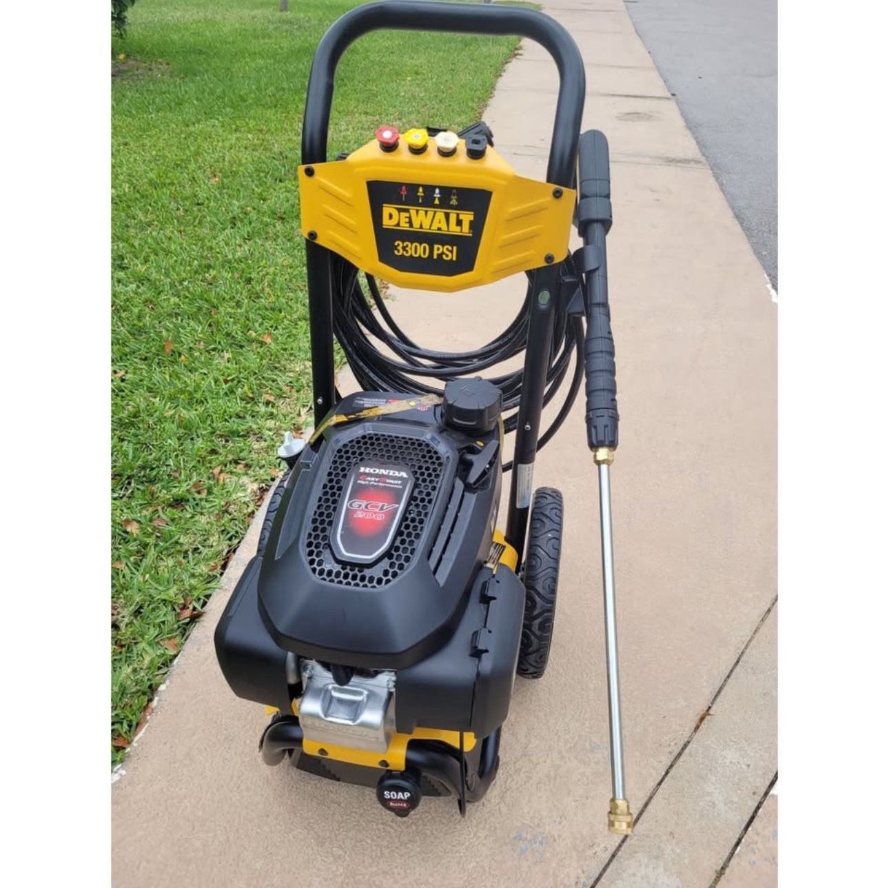 🚀Dewalt Honda engine 3300 psi pressure washer