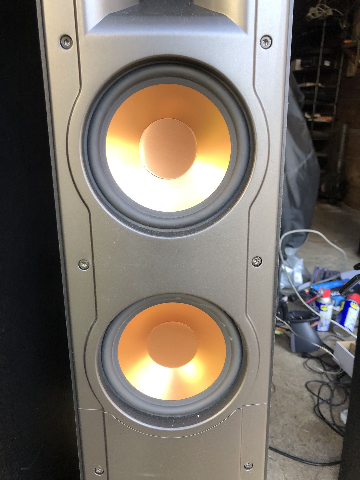 Pair Klipsch RF15 Floor Standing Speakers (with Black