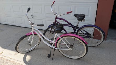 Beach cruiser bikes $50 each