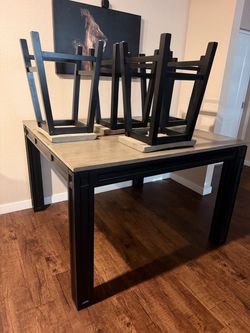 Dining Table and Chairs Set
