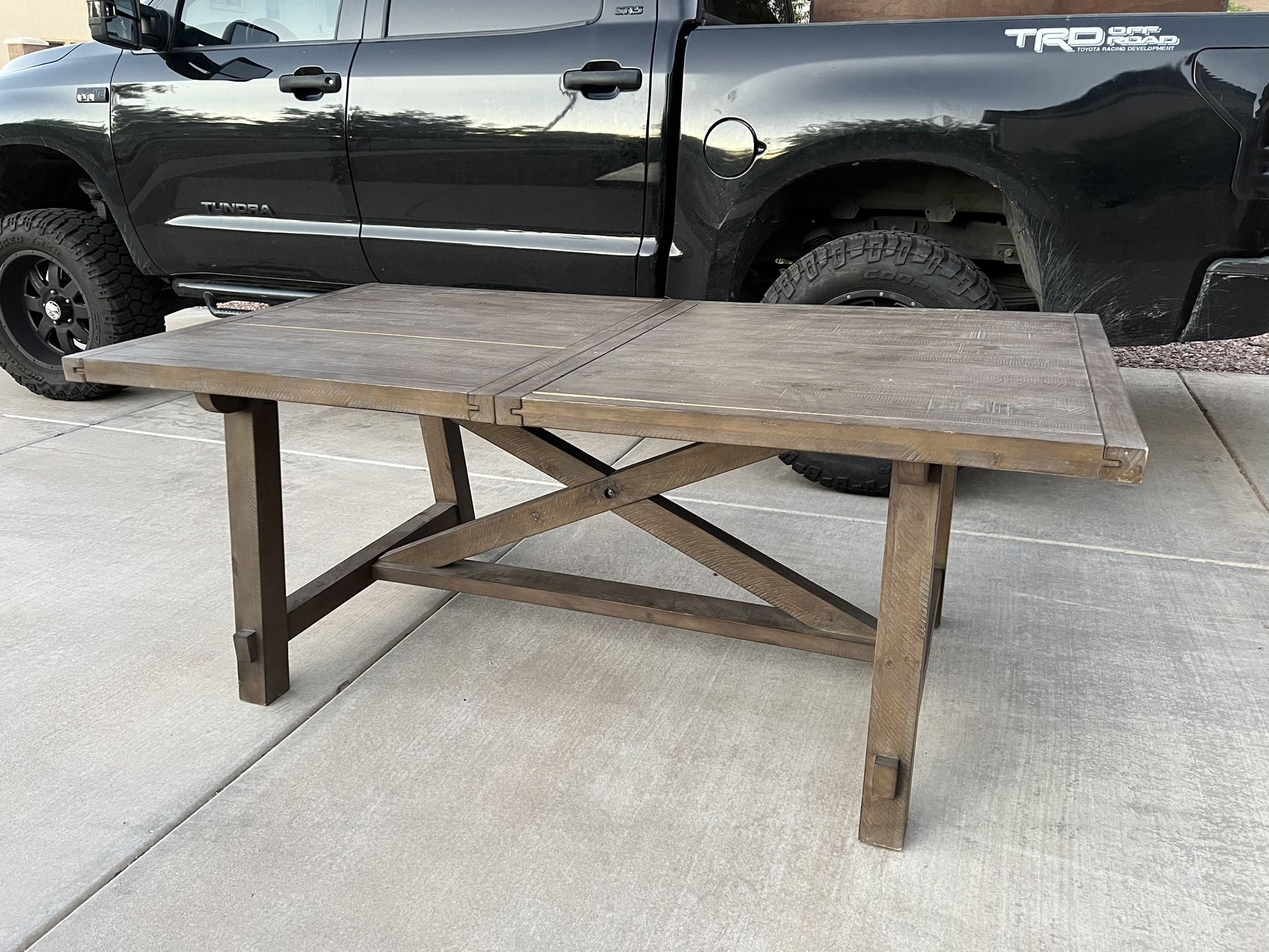 Living Spaces Farmhouse Dining Table
