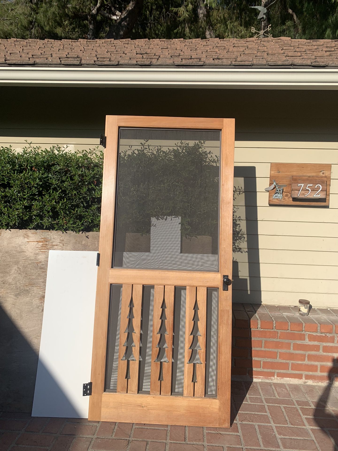 All Wood Montana Screen Door Three Trees