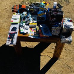 Yard Sale  items, and Christmas stuff and clothes and more