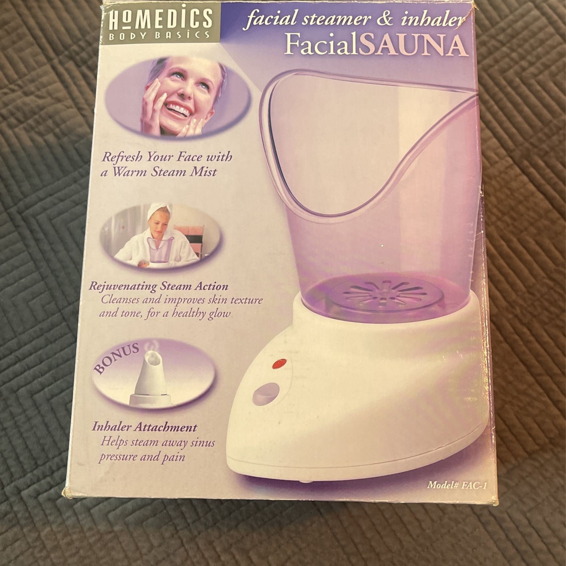 Facial Steamer And Inhaler Homedics