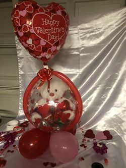 Stuffed balloons Valentine’s Day