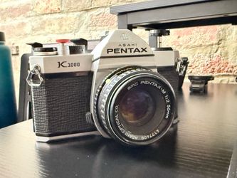 Vintage Pentax K1000 Film Camera Bundle - Fully Working Starter Kit
