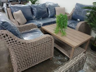 New patio set