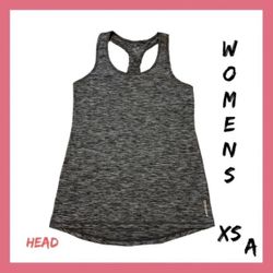 NWT Womens Head Gray Racerback Sz:XS