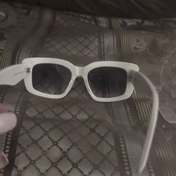 Beige Ferragamo  Sunglasses 