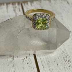 Gold  Plated  Ring  Size  7.5