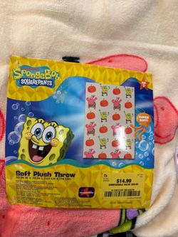 SpongeBob throw blanket