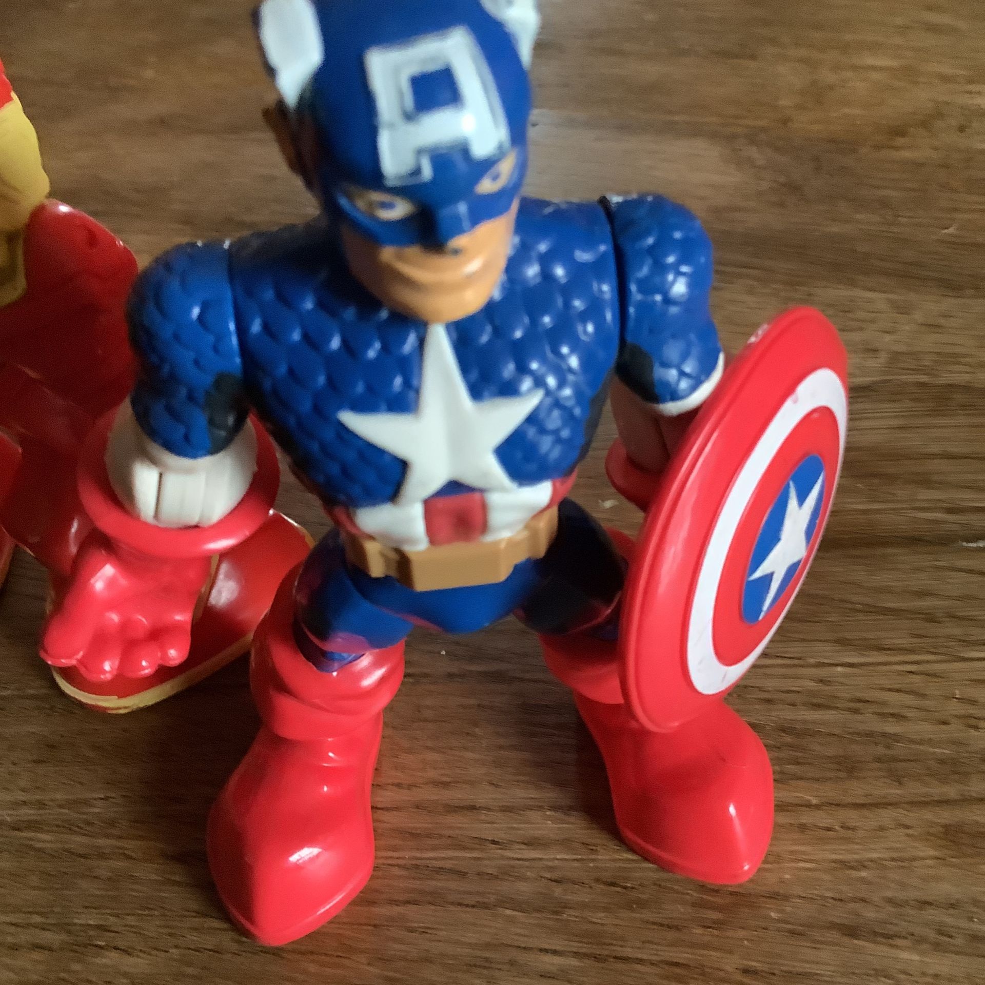 Marvel Hasbro Playskool Action Figures Lot Of 3