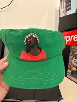 Denim Tears Black Jesus Cap