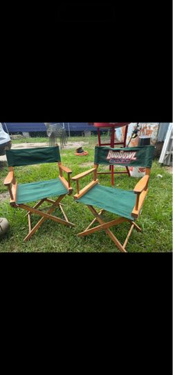 Bud Bowl 2000 Director's Chairs – Set of 2