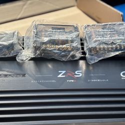 Amp With 2 Mid Bass Subwoofers