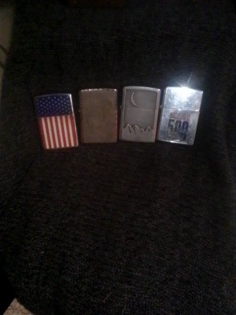 Zippo 4 Lighter Collection