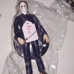 Halloween Michael Myers Horror Action Figure Bendable 
