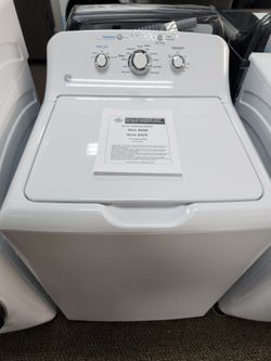 4.0 cu. ft. Top Load Washer in White with Stainless Steel Basket, Heavy- Duty Agitator and Water Level Control