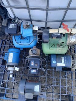 Water  pumps good all 4