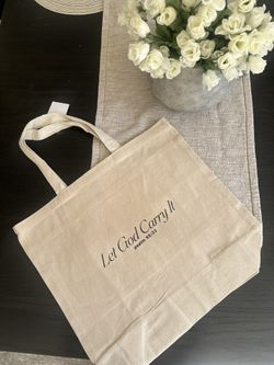 Large Tote Bag For Shopping Or Every Day Use. 