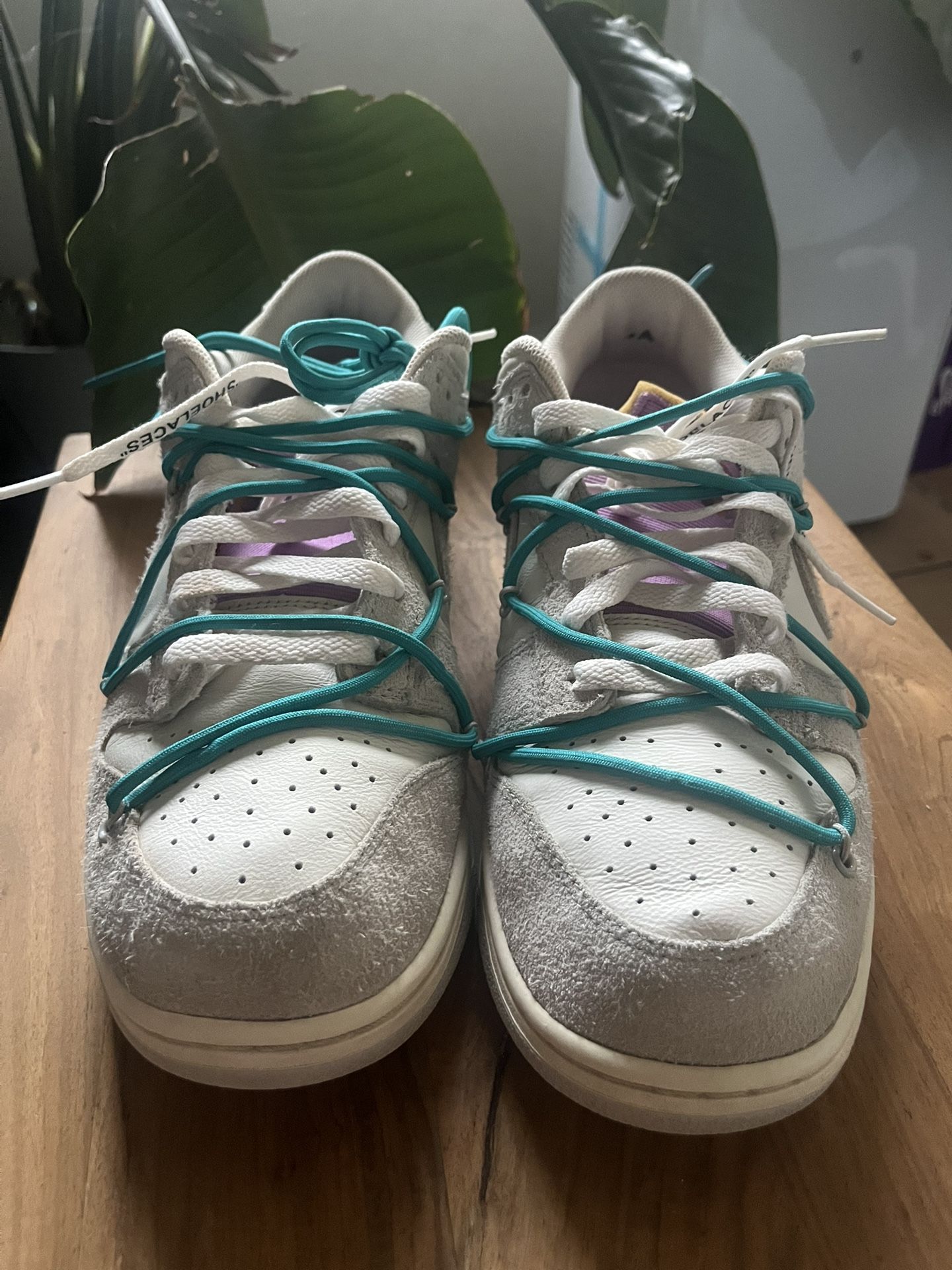nike dunk low off white 36