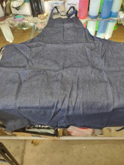 DENIM WORK APRON
