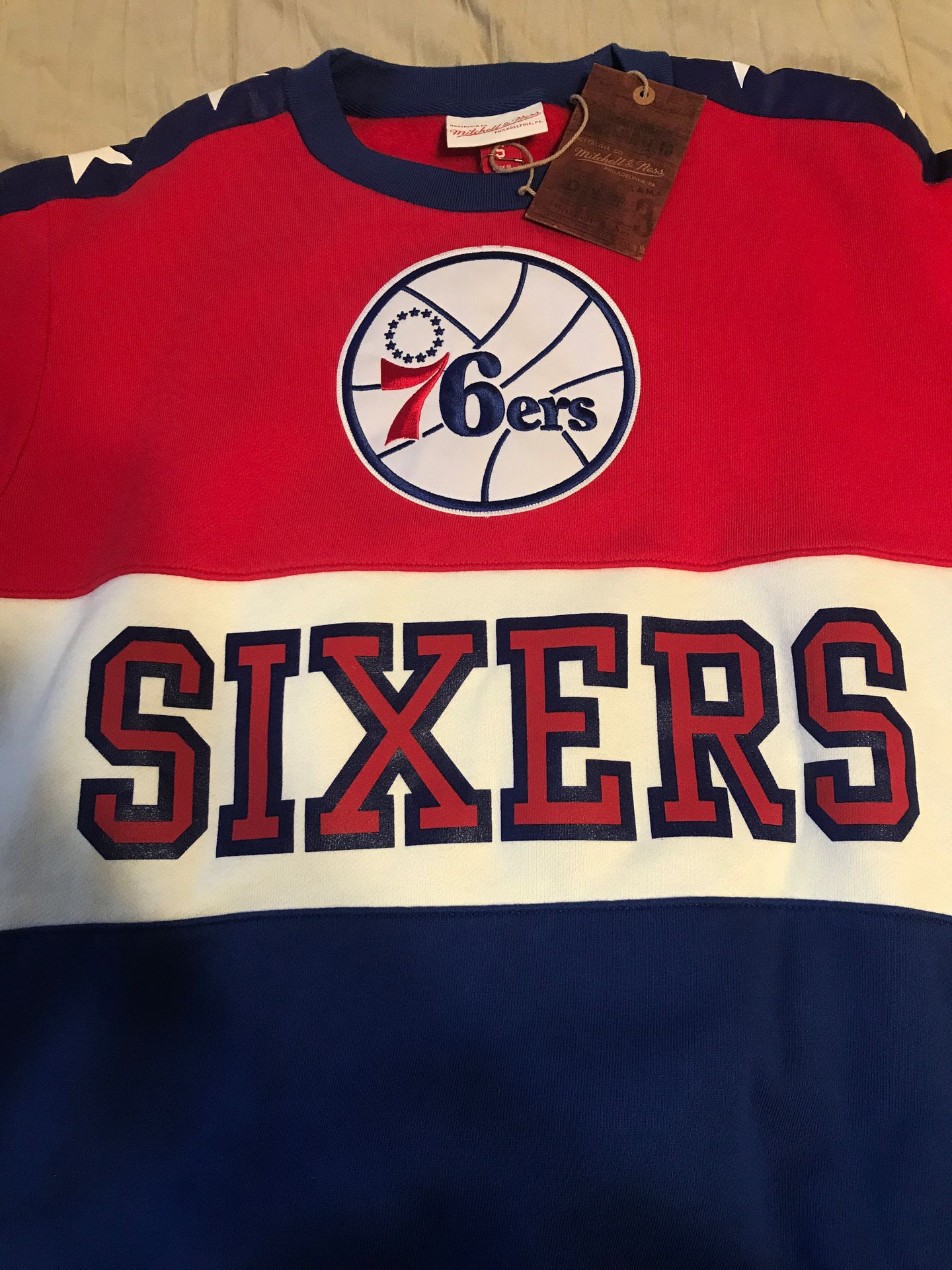 76ers Crew Neck Pull Over ‘Sixers’ NBA Philadelphia 76ers