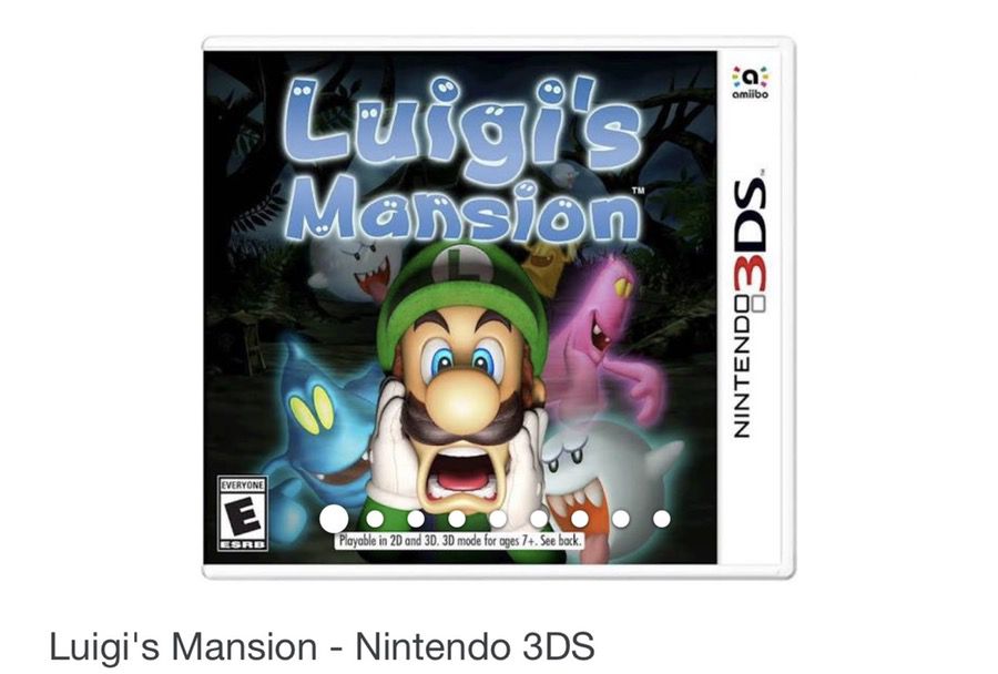 Luigi’s Mansion (Nintendo 3DS)