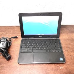 Dell 11.6” Chromebook Works No Issues 