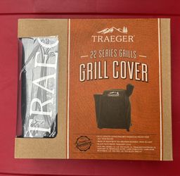 Traeger 22 Series Grills NEW Grill Cover.    Black