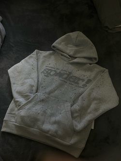 Grey Sp5der Hoodie