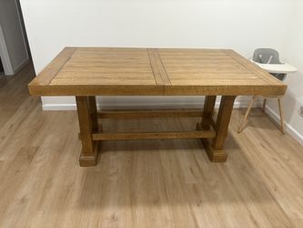 Counter high dining table