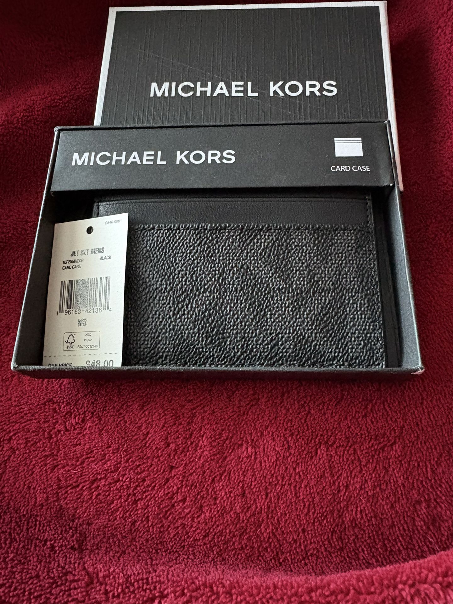 Black Michael Kors Card Case