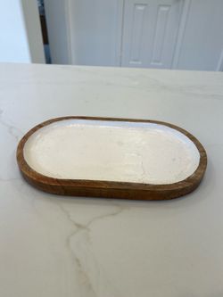 Wood tray